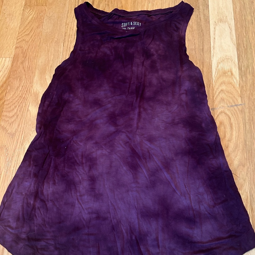 american eagle soft and sexy tank top. size xs no flaws
